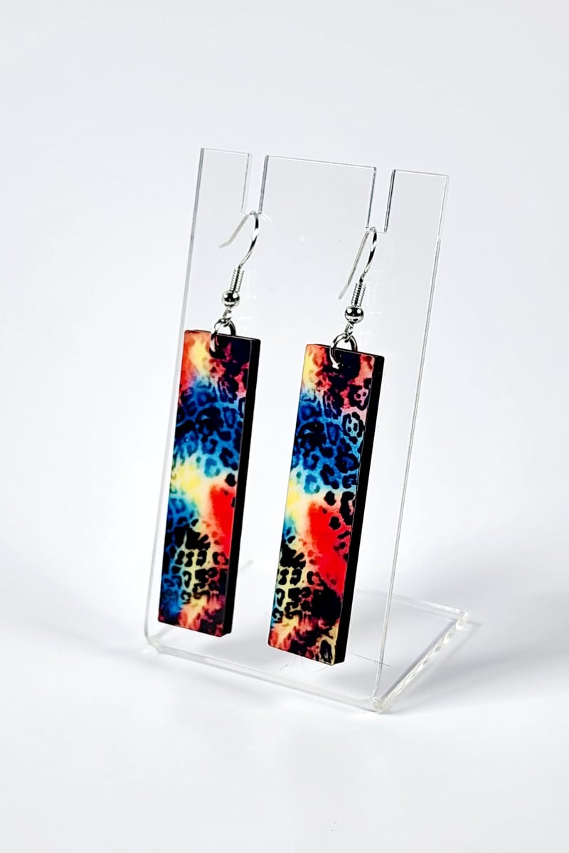 Cheetah Print Earrings